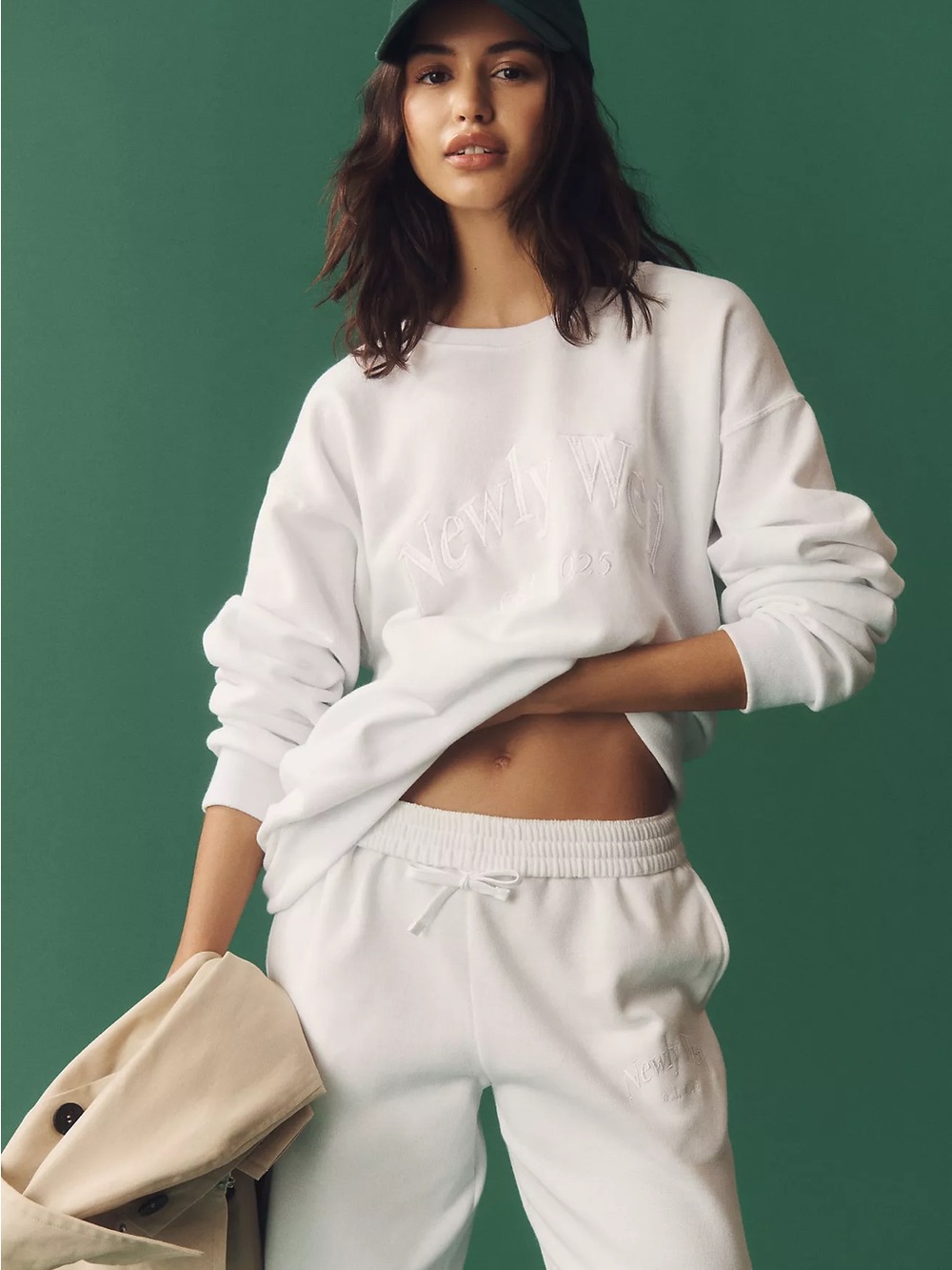 Anthropologie Bride 2025 Newly Wed Crew-Neck Sweatshirt NWT